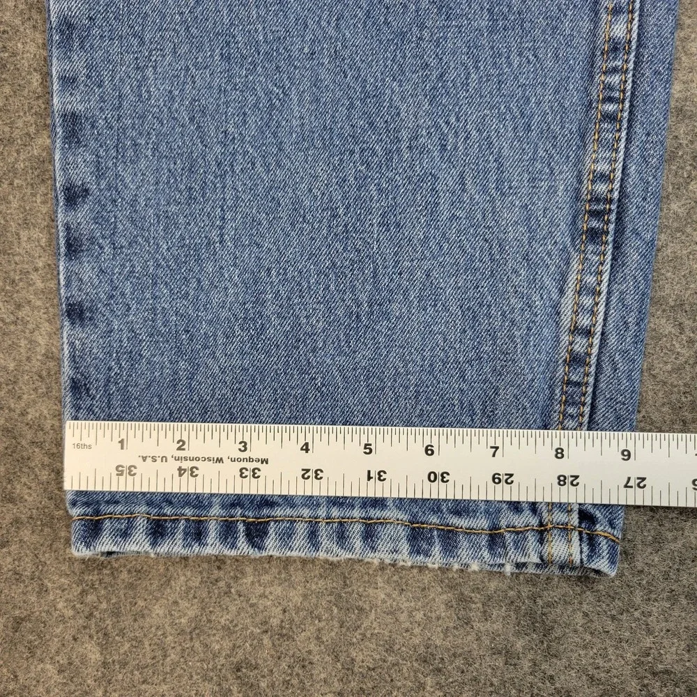 Levis 550 Jeans Mens 42x30 Blue Denim Red Tab Streetwear Dad Weekend‎ Casual